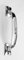 Door Pull Handle Polished Chrome Entrance Exit 175mm