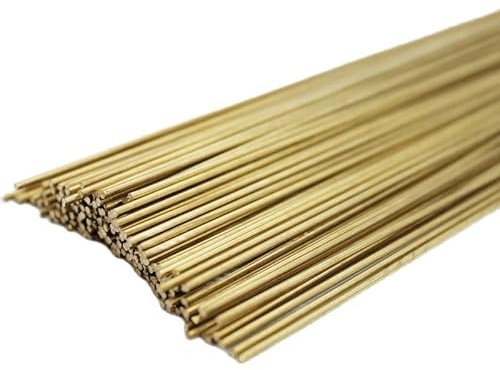 ACOKU Fil de brasage en Laiton Nu S221 Baguette de soudage (Size : 0.8mm x 2m 1pc)