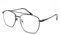 tide Optical BlauLicht blockiert Computer Lesebrille aus Metall, Metallgestell Nerd Platz Augenschutz Video Eyeglasses Anti Blendung Damen Herren (Schwarz，+2.5)