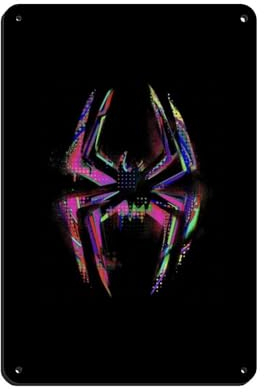 Metro Boomin Poster Spider Man Across The Spider Verse Album Poster 2 Retro Poster Metall Blechschild Chic Art Retro Eisen Malerei Bar Menschen Höhle Cafe Familie Garage Poster Wanddekoration 20,3 x