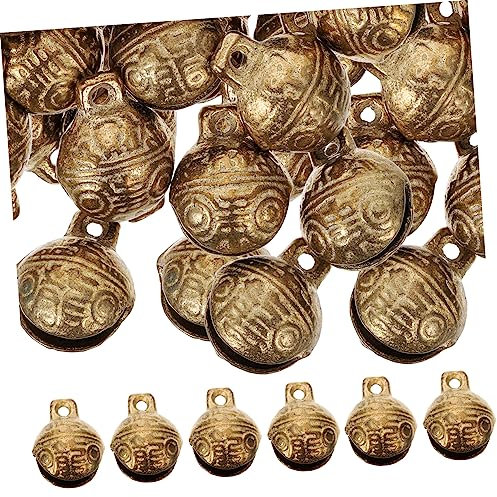 Lurrose 30stücke Kupferglöckchen Anhänger Vintage Glöckchen Für Heimwerker Schmuck Zubehör DIY Hochzeit Feste Geburtstag Dekoration