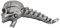 Rordigo 1 Piece Skull Beer Bottle Opener, Portable Keychain Bottle Opener Made of Alloy Glass