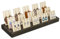 MOOCA Ohrringkarten aus Holz, Schmuckständer, Ohrring-Display-Karten für Ohrclips, Draht und Ohrstecker, 15 Stück