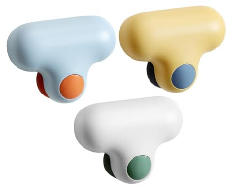 minkissy 3pcs Glass Cleaner Brush Window Squeegee Radiator Cleaner Bathroom Cleaning Products Non-slip Handle Material