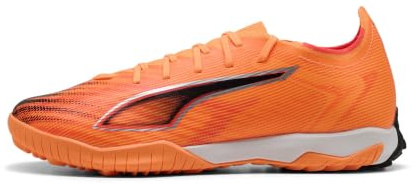 PUMA Unisex Ultra 6 Match Turf Football Boots, Heat Fire-PUMA Black-Glowing Red, 9 UK