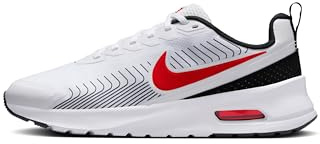 Nike Air Max Nuaxis White/University RED-Black-White 46 EU