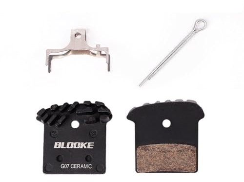 LCCOZMD Motorcycle repair parts Bike MTB Cermet Resin Metal Brake Pads For-Shimano XT SLX M785 M8000 M9000 MTB Bicycle Hydraulic Caliper Dissipation Durable(G07 Ceramic)