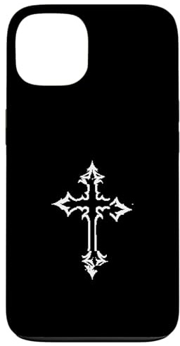 Alt Aesthetic Grunge Cross Gothic Emo Goth E-Girl Case for iPhone 13