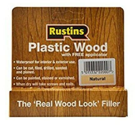 Rustins Plastic Wood Tube Natural 20g