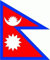 FRIP - Versand® Nepal Fahne Flagge 90x60cm