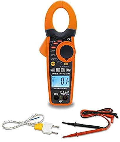 Beta Tools 1760Pa/Ac-Dc Pinza Amperometrica e Multimetro Digitale - 1 Pezzo