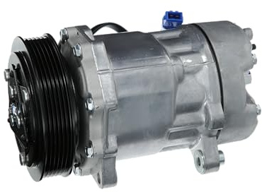 Valeo Kompressor, Klimaanlage, vorgefüllt mit Öl, 699161 | Kompatibel mit: VW LT 28-35 II Bus, LT 28-46 II Kasten, LT 28-46 II Pritsche/Fahrgestell, TRANSPORTER T4 Bus