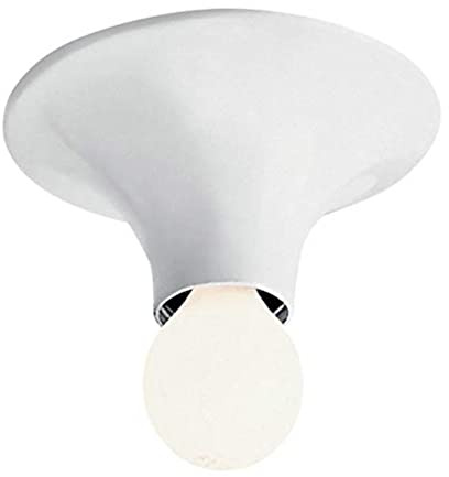 Artemide- Teti lampada da parete / soffitto in policarbonato in bianco. Fatto in Italia (A048120)