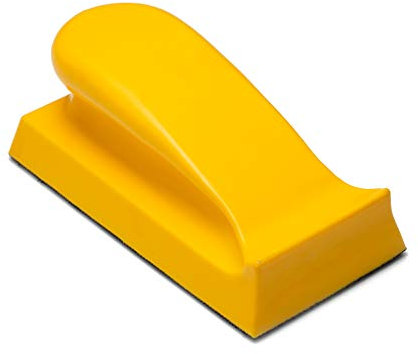 Glass Polish 135 x 70 mm Hand Sanding Block, Hook & Loop Handheld Sanding Pad - GP15915