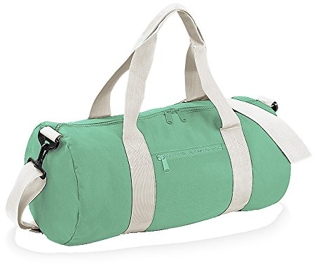 BagBase BG140 Original Barrel Bag - Mintgrün/Weiß