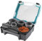 wolfcraft 3464000 - Kit Trépans Multi-lames - Pour Maçonnerie et Pierre - 5 Trépans 33 à 83 mm - Profondeur de Coupe 55 mm