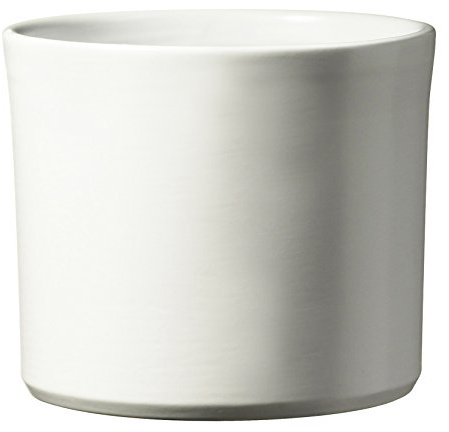 Soendgen Keramik Blumenübertopf, Miami, weiß, 22 x 22 x 19 cm, 0525/0022/0847