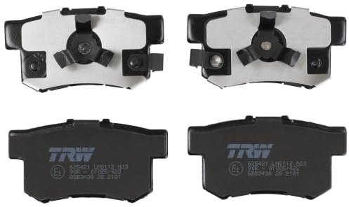 TRW GDB3438 Bremsbelagsatz, Scheibenbremse | Kompatibel mit: HONDA ACCORD VII, ACCORD VIII, ACCORD VIII Kombi, CR-V II, CR-V IV, FR-V