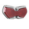 Busch & Müller Busch & Müller LED-Rücklicht TOPLIGHT View Plus 50/80 mm Vario Fahrradlicht, Rot, 10 x 3 x 3 cm