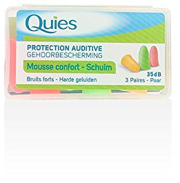 Quies Schaumstoff Komfort Gehörschutz 3 Paar