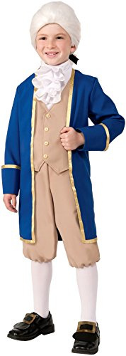 Rubies George Washington Costume for Kids, Boy's Large