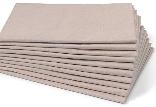 Dr. Güstel Waschfaserlaken Color beige 120x240cm 10 kochfeste Vlieslaken für Massage u.a.