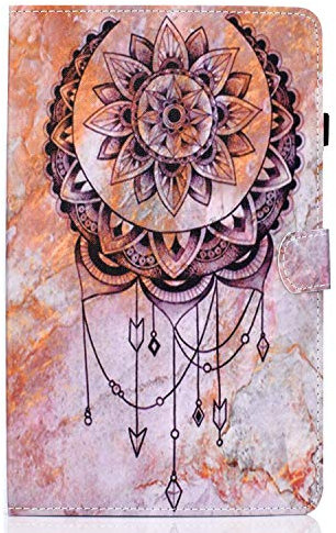 Housse pour Samsung Galaxy Tab A7 10.4 Pouces SM-T500 / T505 / T507 2020- Etui Portefeuille à Rabat en Cuir Housse de Protection avec Support et Porte Cartes pour Tablette Samsung Galaxy Tab A7 10.4