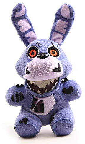 uiuoutoy Fünf Nächte bei Freddys Plüsch Spielzeug The Twisted Ones Bonnie Plüschtier FNAF Hase Kaninchen Kuscheltier Kinder Geschenk