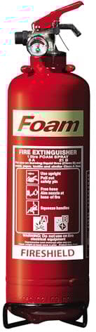 1ltr Foam Fire Extinguisher - AFFF - FireShield