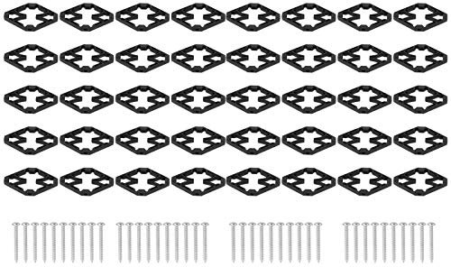 Conector, 40 piezas, 86 mm, caja de interruptores, herramienta de reparación, conjunto fijo con 40 tornillos, herramienta de reparación de electricidad para reparación d(Economical Insulation Type)