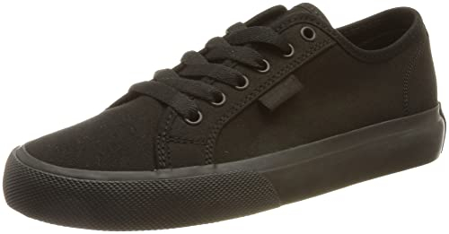 DC Shoes Herren Manual - Shoes Sneaker, Black Gum, 37 EU