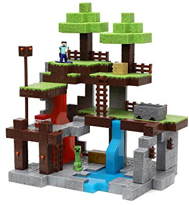 Jada Toys Minecraft Nano Scene Overworld