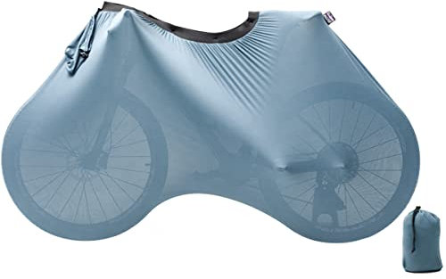Custodia estensibile per bicicletta, taglia S/M per bicicletta, Sock Cover di Buds-Sports - Proteggi il tuo interno in pochi secondi (azzurro)