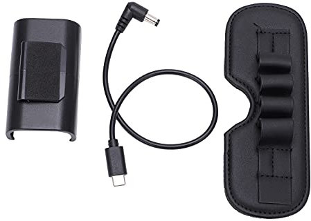 Bnineteenteam Drohnen-Kit, Netzkabel Back Clip Haken mit Aufbewahrung Augenmaske Schutzbrille Kabel Flights Zubeh?r Kompatibel Aircraft Model Parts f¨¹r Flights Brille V2