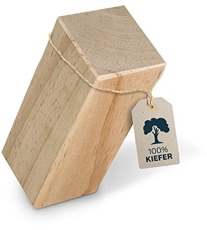 Wikinger/Kubb für [ORIGINAL] Schwedenschach aus Holz, Ersatzteil in Turniermaßen 15 x 5,8 x 5,8 cm