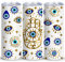 Evil Eye Isolierte Skinny Tumblers Tasse Kaffeebecher mit Deckel 590 ml – wiederverwendbare Edelstahl-Wasserflasche für heiße und kalte Getränke, Reisebecher – Weihnachten, Geburtstag für Frauen