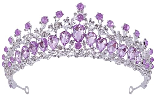 Beavorty Kopfschmuck Lilad Krone Hochzeit Kopfschmuck Für Die Braut Strass Kopfschmuck Hochzeitsdekor Mädchen Haarschmuck Braut Strass Tiaras Hochzeit Für Diademe Kronen Für Geburtstag