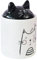 UPKOCH Salt Jar Ceramic Cookie Jar with Lid Cute Cat Design Kitchen Storage Canister Candy Holder Container for Holiday Candy Treat Party Favor Decoration Sugar Jar with Lid