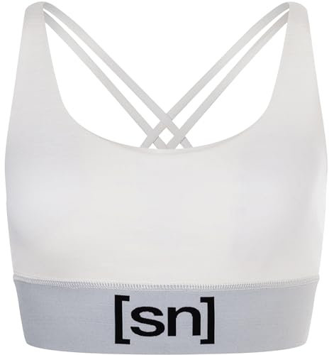 super.natural Damen Super Sport BH, Fresh White, L