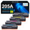 KUPYLM 205A CF530A Toner mit Chip kompatibel für HP 205A CF530A CF531A CF532A CF533A für HP Color Laserjet Pro MFP M180n M180nw M180fw M181n M181fw, M154a M154nw (Schwarz Cyan Magenta Gelb, 4-Pack )