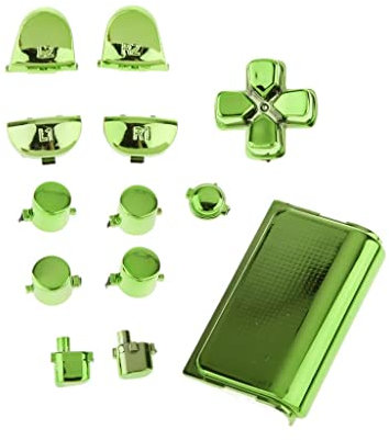 Accessoires plaqués vert pour manette PlayStation 4 de 4ème génération - Élégants et protecteurs [jeu vidéo]