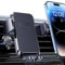 DOLYOFG Support de téléphone de voiture [clip en métal] Support de téléphone mains libres universel pour grille d'aération de voiture pour iPhone Android et tous les smartphones