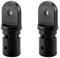 ZONADAH 4Pcs Nylon Pipe Eye End Cap 25mm Bimini Top Fitting Hardware Marine Boat Yacht Inside Eye End Canopy Tube End