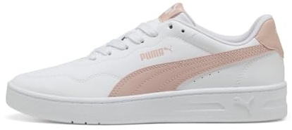 PUMA Court Lally Damen Sneaker, Puma White Rose Quartz, 38 EU