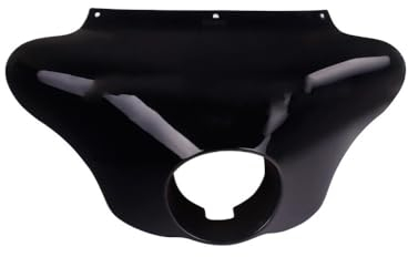 Motorrad Frontspoiler Motorrad Front Outer Batwing Verkleidung Scheinwerfer Verkleidung Visier für Ha&rley Sportster Electra Glide Softail Dyna