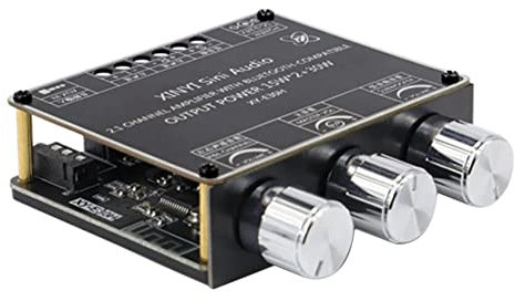 iFutniew XY-E30H 2.1 Channel Bluetooth 5.1 Audio Power Amplifier Board Module High and Low 15Wx2+30W Subwoofer Amplifier Speaker