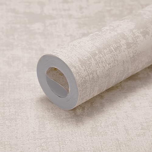 Brown Thick Concrete Wallpaper Industrial Textured Concrete Effect Wallpaper Cement Shabby Chic Contact Wallpapers Roll Faux Matte Textured Feature Wallpapers Decorative for Bedroom Living Room Gym