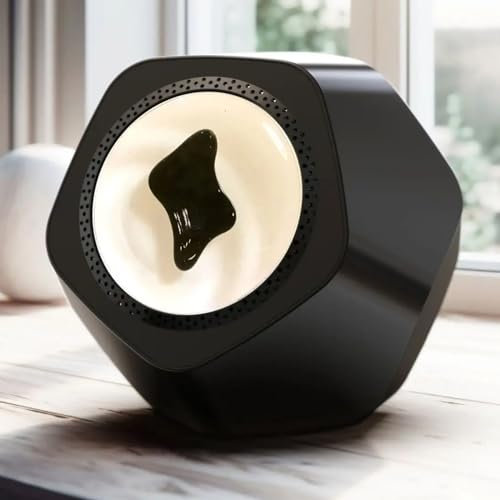 Ferrofluid Rhythm Speaker with Magnetic Bluetooths Music and Light - Cool Gadgets for Men, Speaker with 2-Stage Switchable Magnetic Fluid Mode