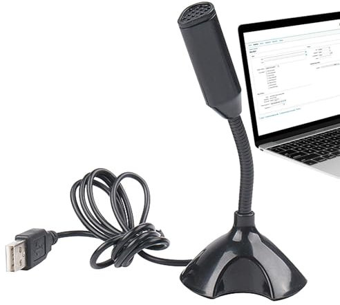 Microfono USB Per Computer - Microfono A Condensatore Plug And Play Per PC, Accessori Audio HD Per Registrazione Voci In Studio Per PC Portatile | Loquzioni, Streaming In Streaming, Accesso