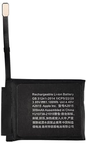Duotipa 309 mAh Replacement Battery A2815 Compatible with Apple Watch Series 8 45 mm Battery with Repair Tool Kit